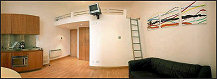 360degree view of one studio flat
